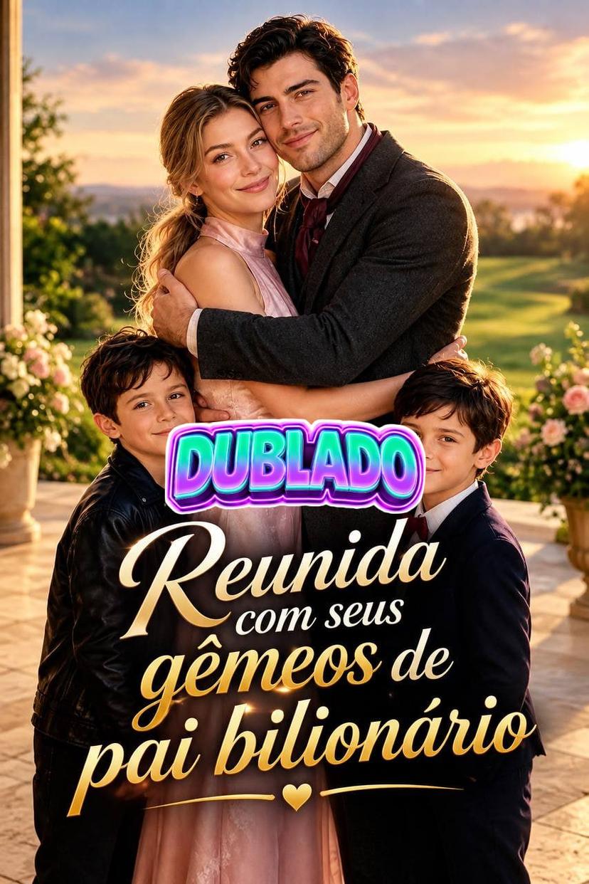 Reunida com Seus Gêmeos de Pai Bilionário